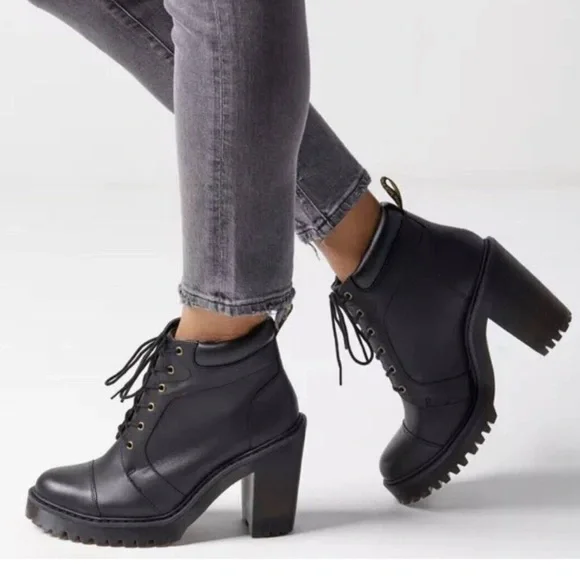 DR. Martens Heeled Ankle Boots 6 - Picture 1 of 10